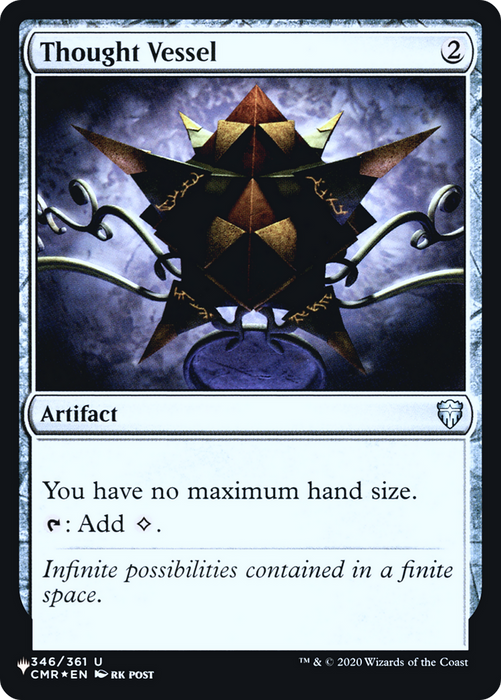 Thought Vessel (LIST-CMR-346) - uncommon - Foil