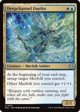 Deepchannel Duelist (ECL-213) - uncommon