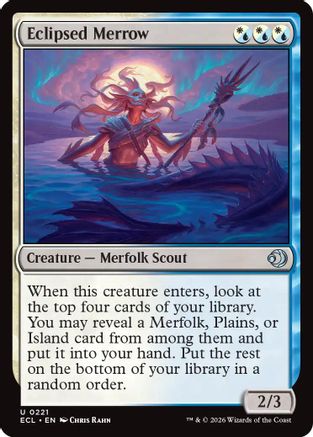 Eclipsed Merrow (ECL-221) - uncommon - Foil