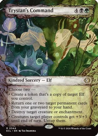 Trystan's Command (Showcase) (ECL-344) - rare - Foil
