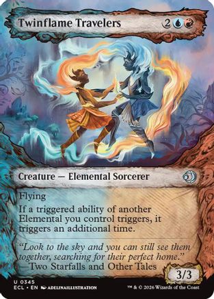 Twinflame Travelers (Showcase) (ECL-345) - uncommon
