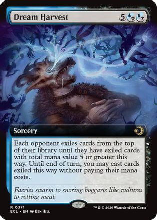 Dream Harvest (Extended Art) (ECL-371) - rare - Foil