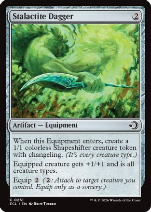 Stalactite Dagger (ECL-261) - common - Foil