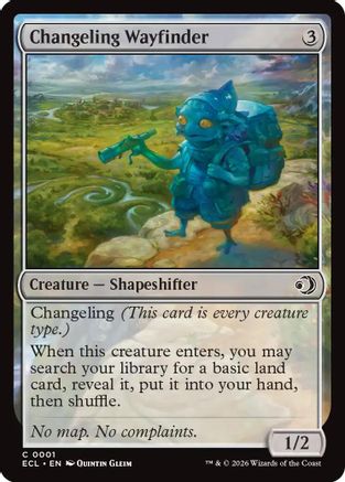 Changeling Wayfinder (ECL-001) - common - Foil