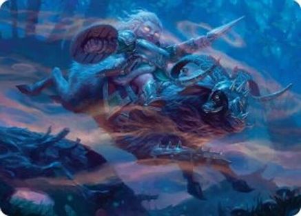 Bristlebane Outrider Art Card (ASECL-018) - special