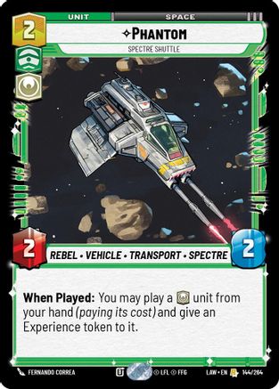 Phantom - Spectre Shuttle (144/264) - ALT - Rare