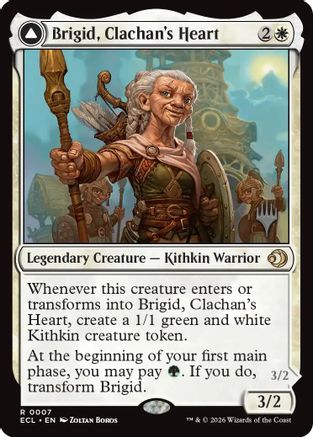 Brigid, Clachan's Heart (PPECL-007) - rare - Foil