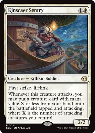 Kinscaer Sentry (PPECL-022) - rare