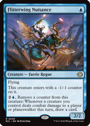 Flitterwing Nuisance (PPECL-048) - rare - Foil