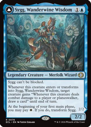 Sygg, Wanderwine Wisdom (PPECL-076) - rare