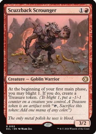 Scuzzback Scrounger (PPECL-153) - rare - Foil
