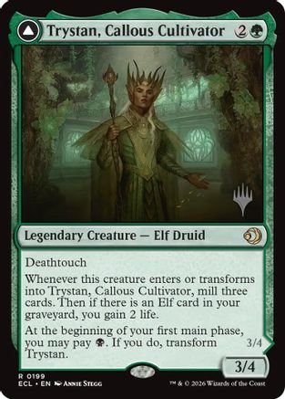 Trystan, Callous Cultivator (PPECL-199) - rare - Foil