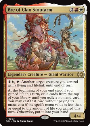 Bre of Clan Stoutarm (PPECL-207) - rare - Foil