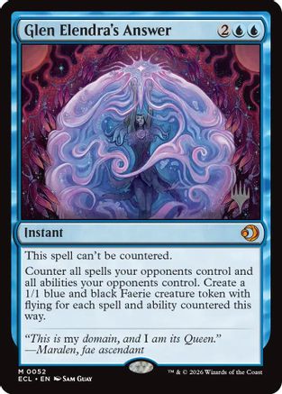 Glen Elendra's Answer (PPECL-052) - mythic
