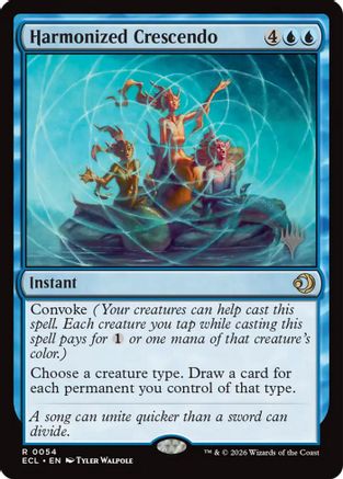 Harmonized Crescendo (PPECL-054) - mythic - Foil