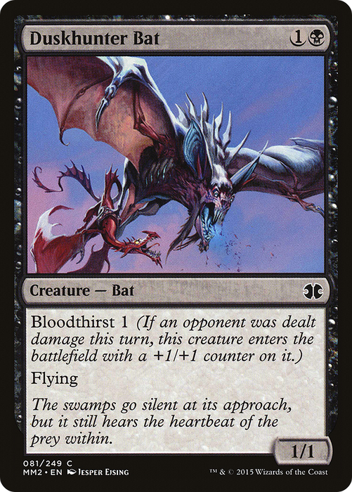 Duskhunter Bat (MM2-081) - common