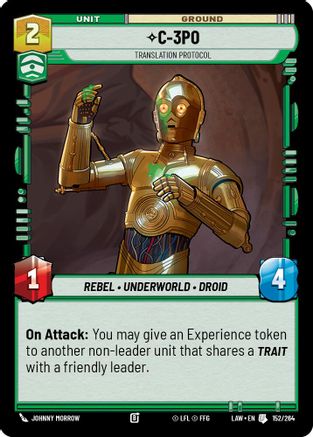 C-3PO - Translation Protocol (152/264) - ALT - Uncommon