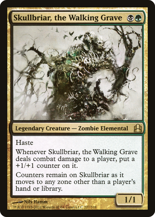 Skullbriar, the Walking Grave (CMD-227) - rare