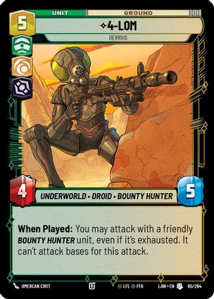 4-LOM - Devious (65/264) - ALT - Uncommon