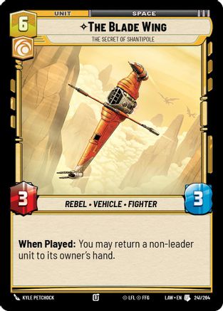 The Blade Wing - The Secret of Shantipole (241/264) - ALT - Uncommon