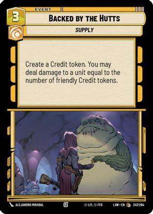 Backed by the Hutts (247/264) - ALT - Common