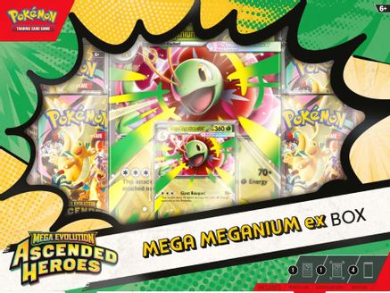 Mega Evolution: Ascended Heroes - Mega Meganium ex Box (anglais)