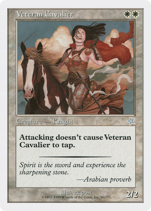Veteran Cavalier (S99-030) - uncommon