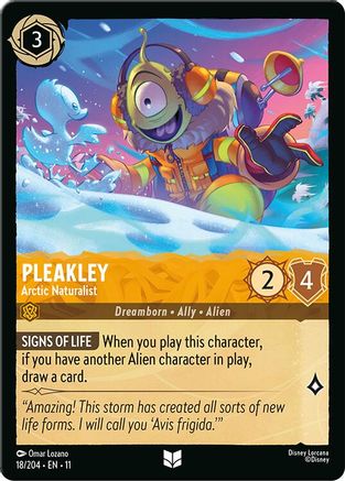 Pleakley - Arctic Naturalist (18/204) - W - Uncommon