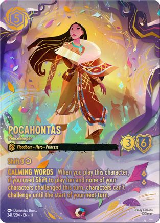 Pocahontas - Peacekeeper (Iconic) FRANÇAIS (241/204) - G - Iconique - Holofoil