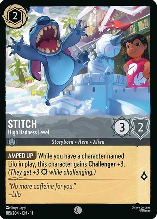 Stitch - High Badness Level (185/204) - W - Common