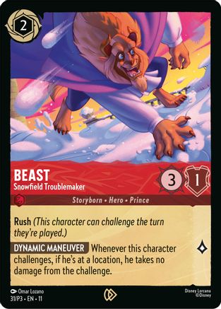 Beast - Snowfield Troublemaker (31) - DLPC - Promo - Cold Foil