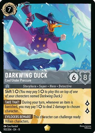 Darkwing Duck - Cool Under Pressure (192/204) - W - Legendary