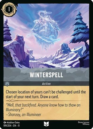 Winterspell FRANÇAIS (199/204) - G - Inhabituelle - Cold Foil
