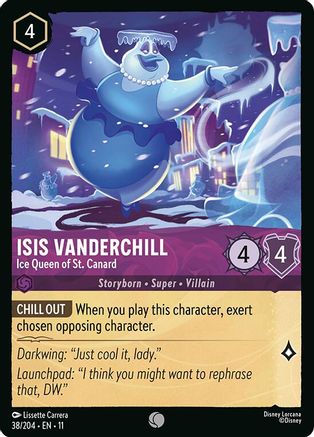 Isis Vanderchill - Ice Queen of St. Canard FRANÇAIS (38/204) - G - Commune