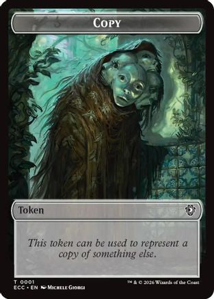 Copy // Scarecrow Double-Sided Token (ECC-1 // 11) - token - Foil