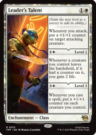 Leader's Talent (TMT-013) - rare