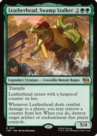 Leatherhead, Swamp Stalker (TMT-117) - rare - Foil