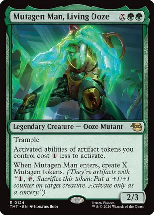 Mutagen Man, Living Ooze (TMT-124) - rare