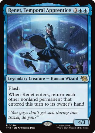 Renet, Temporal Apprentice (TMT-050) - rare - Foil