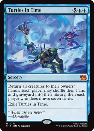 Turtles in Time (TMT-055) - mythic - Foil