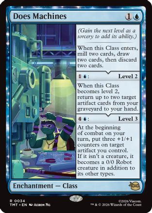 Does Machines (TMT-034) - rare - Foil