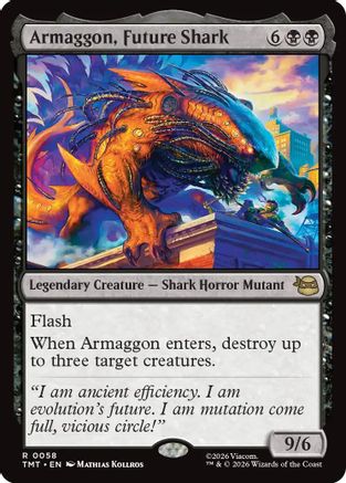 Armaggon, Future Shark (TMT-058) - rare