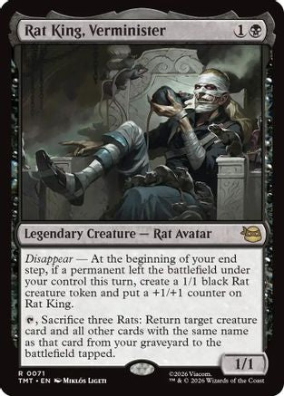 Rat King, Verminister (TMT-071) - rare - Foil