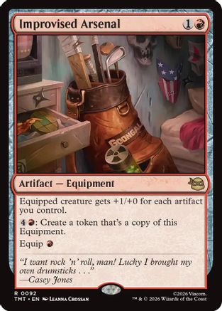 Improvised Arsenal (TMT-092) - rare - Foil