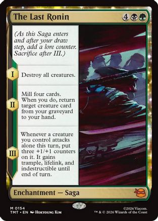 The Last Ronin (TMT-154) - mythic - Foil