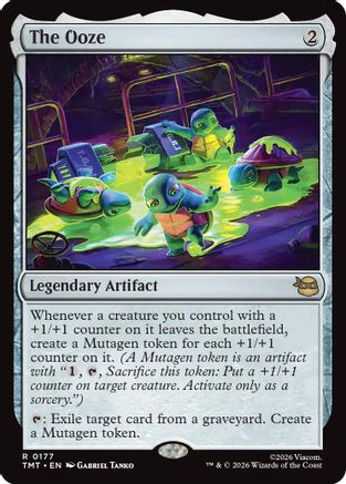 The Ooze (TMT-177) - rare - Foil
