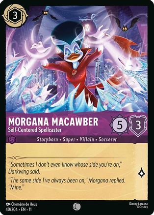 Morgana Macawber - Self-Centered Spellcaster FRANÇAIS (40/204) - G - Commune
