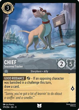 Chief - Seasoned Tracker (179/204) - W - Uncommon