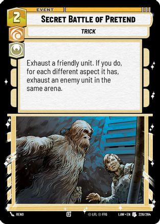 Secret Battle of Pretend (226/264) - ALT - Uncommon