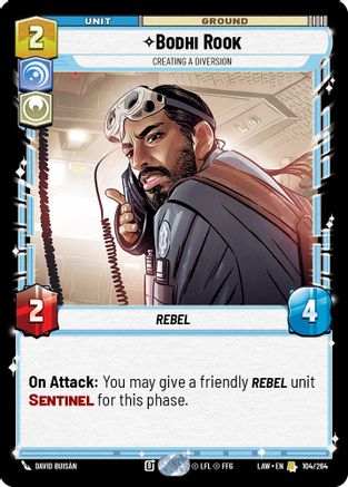 Bodhi Rook - Creating a Diversion (104/264) - ALT - Rare